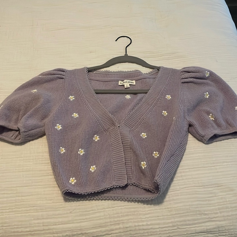 For Love & Lemons cropped cardigan